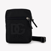 Dolce & Gabbana Kinder Unisex Tas In Zwart