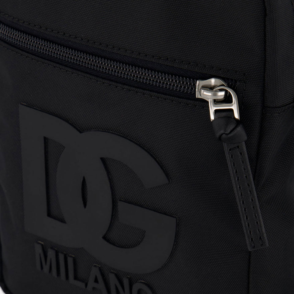 Dolce & Gabbana Kinder Unisex Tas In Zwart