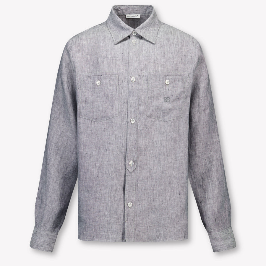 Dolce & Gabbana Kinder Jongens Blouse In Grijs
