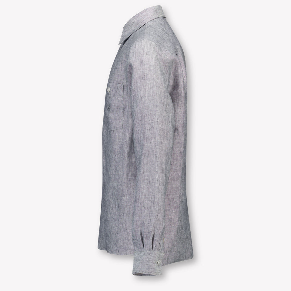 Dolce & Gabbana Kinder Jongens Blouse In Grijs