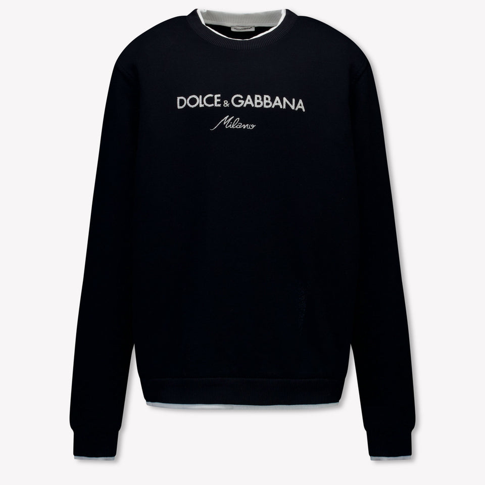 Dolce & Gabbana Kinder Jongens Trui In Navy