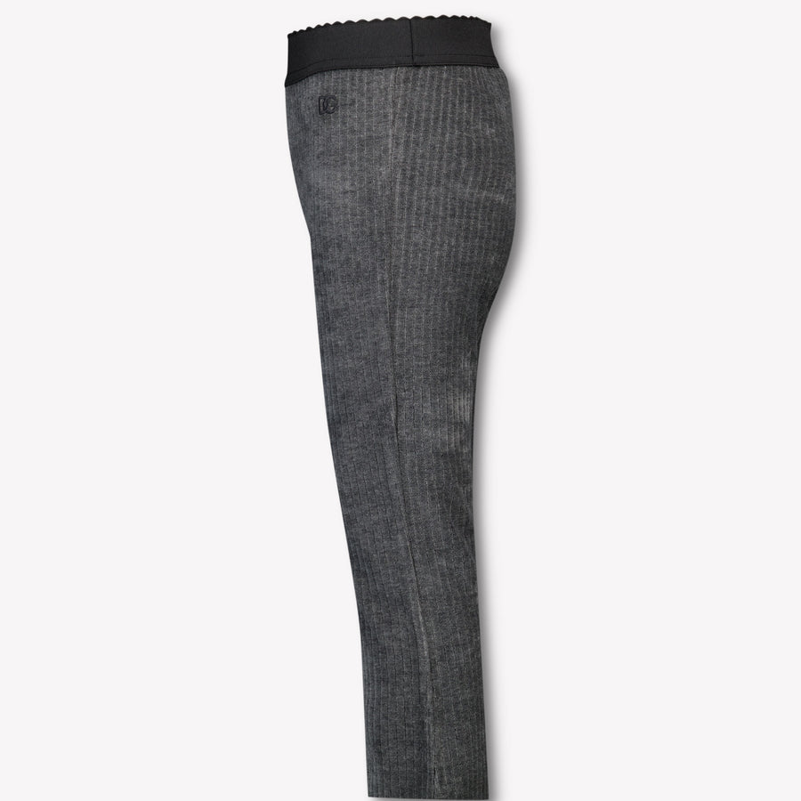 Dolce & Gabbana Kinder Meisjes Broek In Grijs