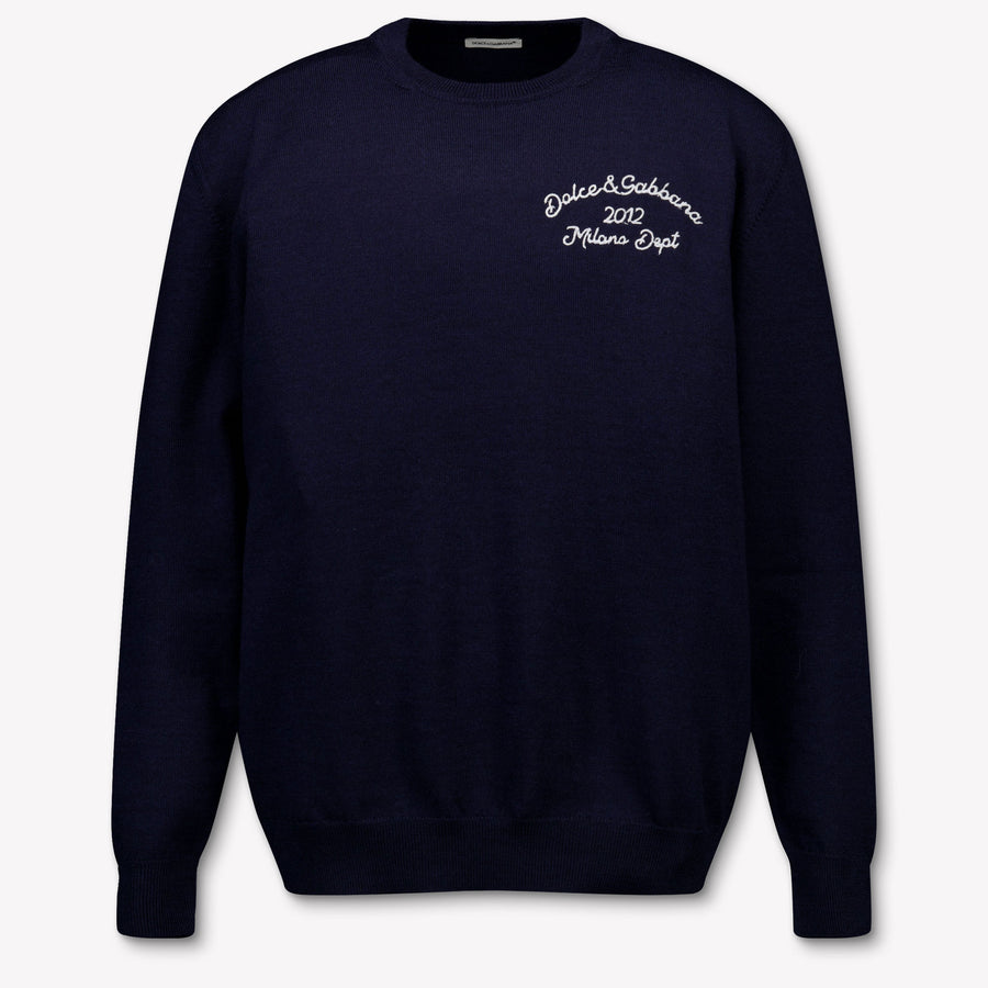 Dolce & Gabbana Kinder Jongens Trui In Navy