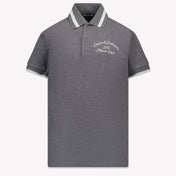 Dolce & Gabbana Kinder Jongens Polo In Grijs