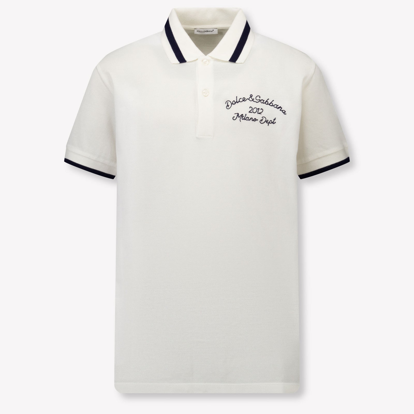 Dolce & Gabbana Kinder Jongens Polo In Wit