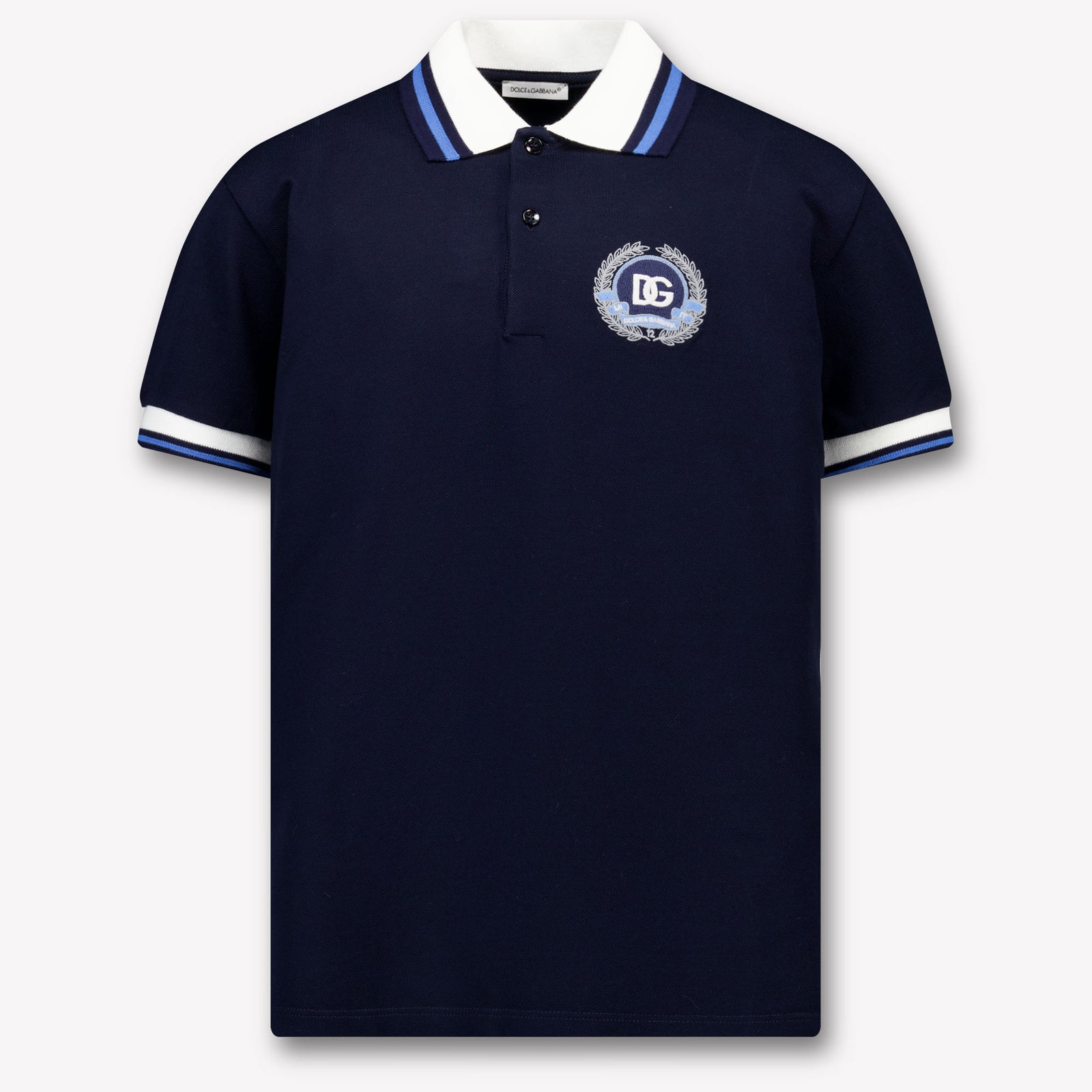 Dolce & Gabbana Kinder Jongens Polo In Navy
