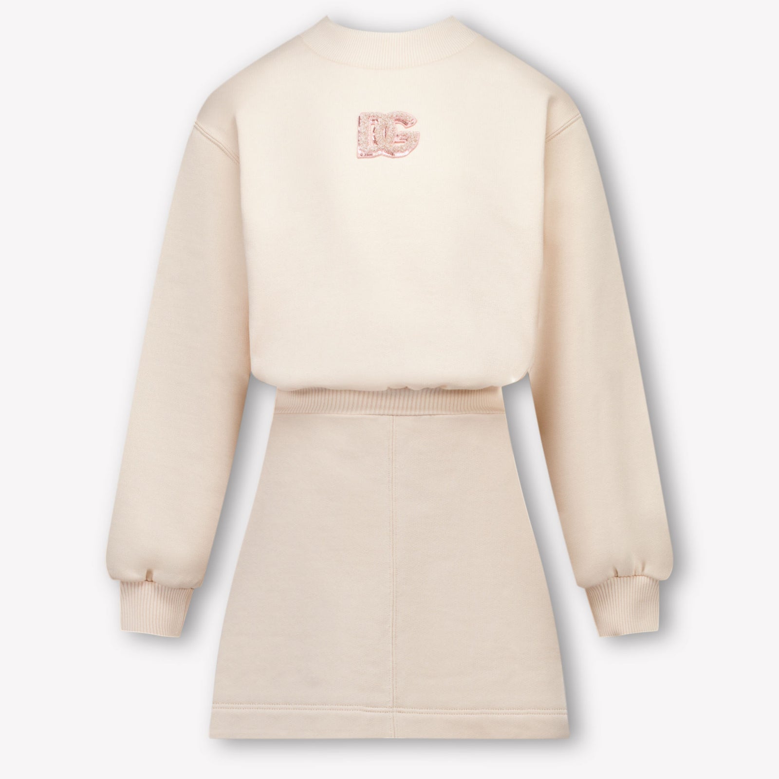 Dolce & Gabbana Kinder Meisjes Jurk In Licht Roze