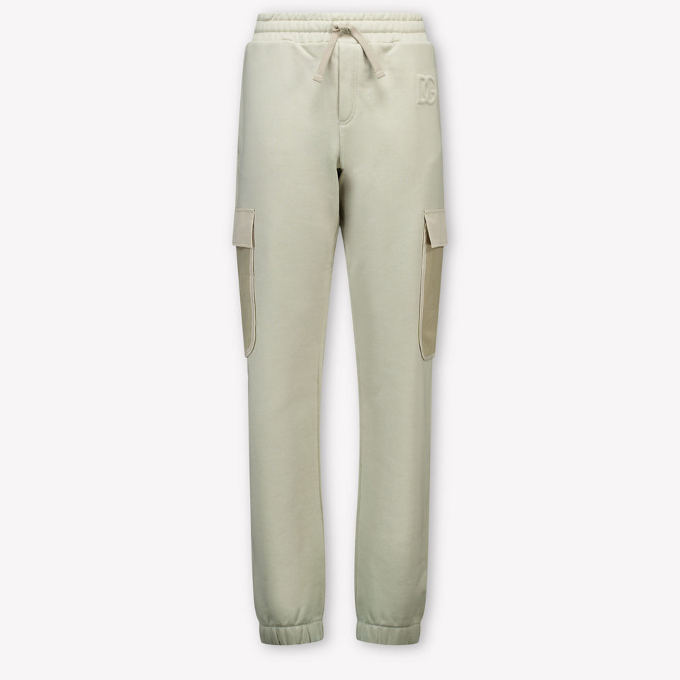 Dolce & Gabbana Kinder Jongens Broek In Licht Beige