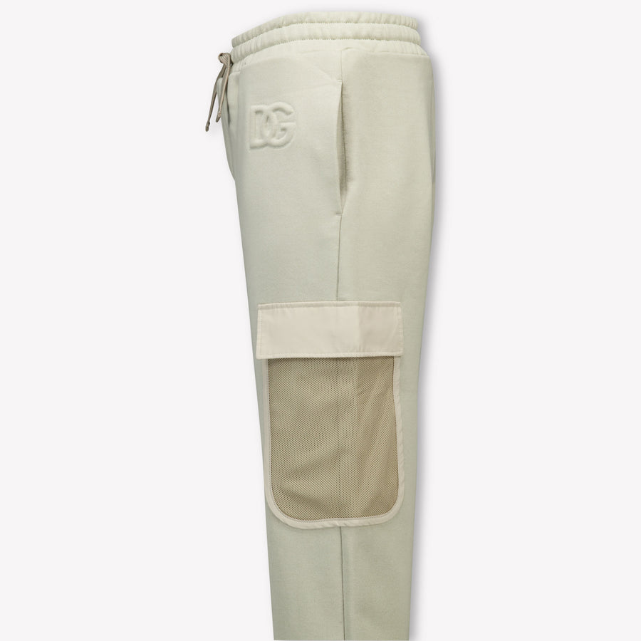 Dolce & Gabbana Kinder Jongens Broek In Licht Beige