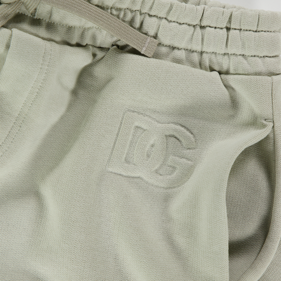 Dolce & Gabbana Kinder Jongens Broek In Licht Beige