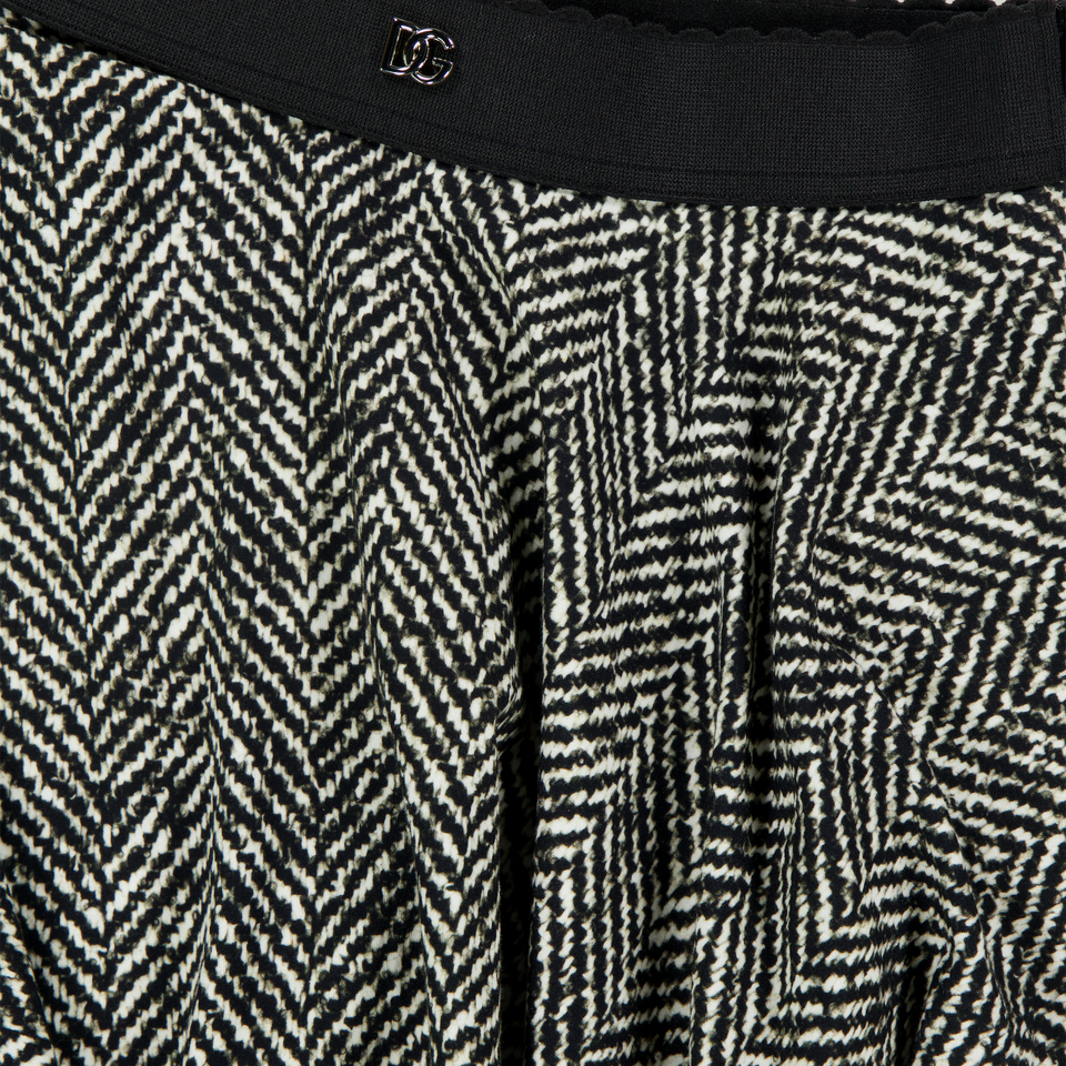 Dolce & Gabbana Kinder Meisjes Rokje In Zwart