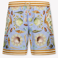 Dolce & Gabbana Kinder Jongens Zwemkleding In Licht Blauw