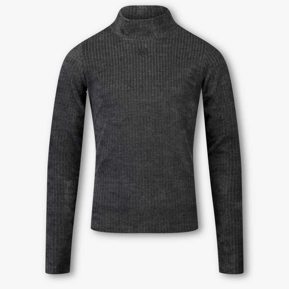 Dolce & Gabbana Kinder Meisjes T-Shirt In Grijs