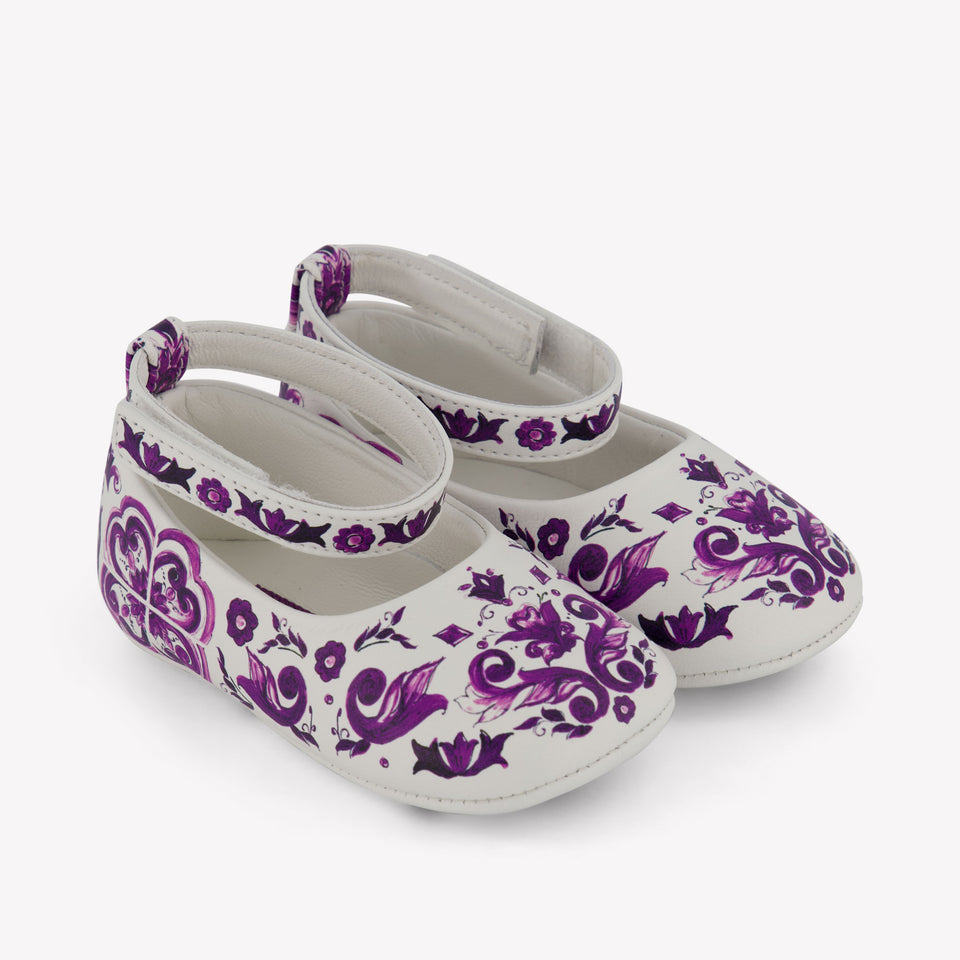 Dolce & Gabbana Baby Meisjes Schoenen In Wit