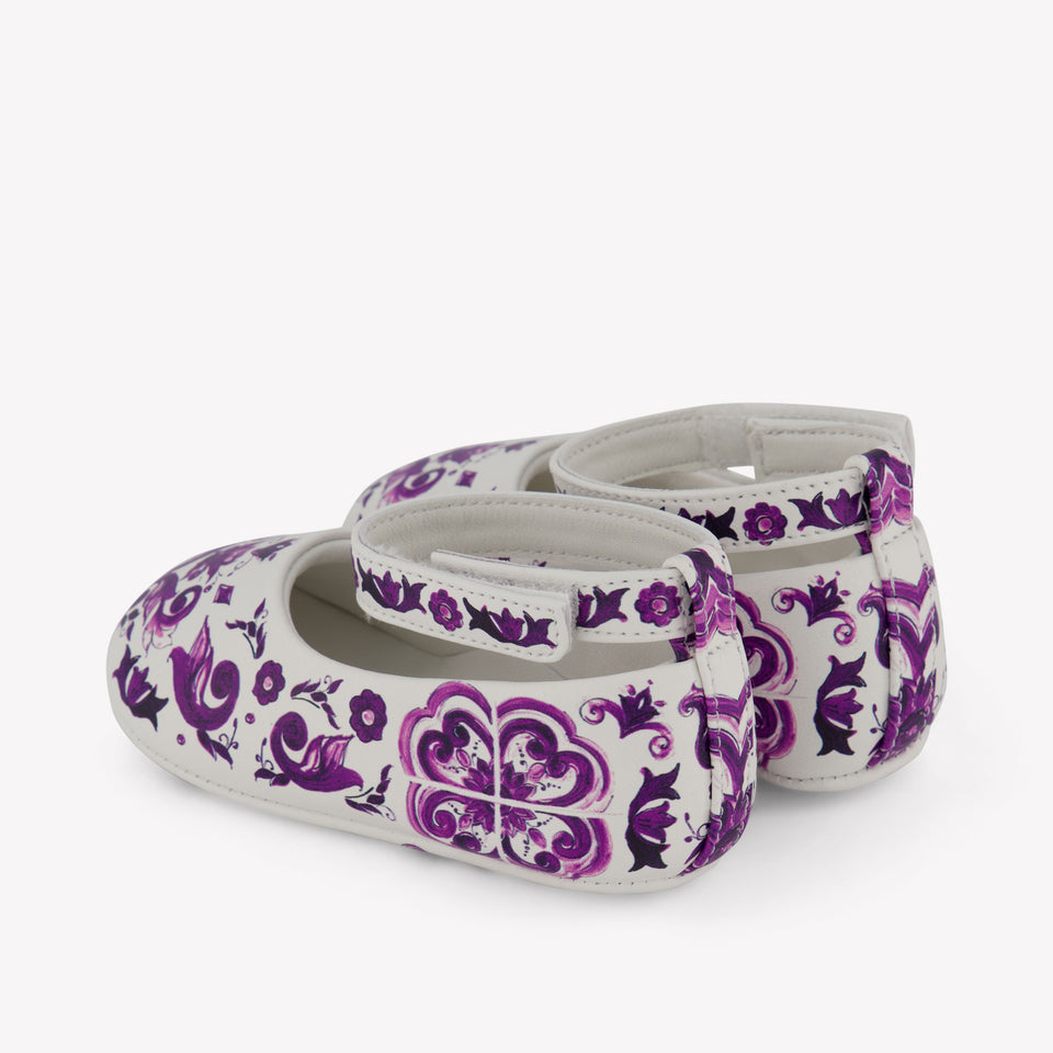 Dolce & Gabbana Baby Meisjes Schoenen In Wit