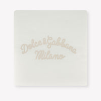 Dolce & Gabbana Baby Unisex Accessoire In Off White