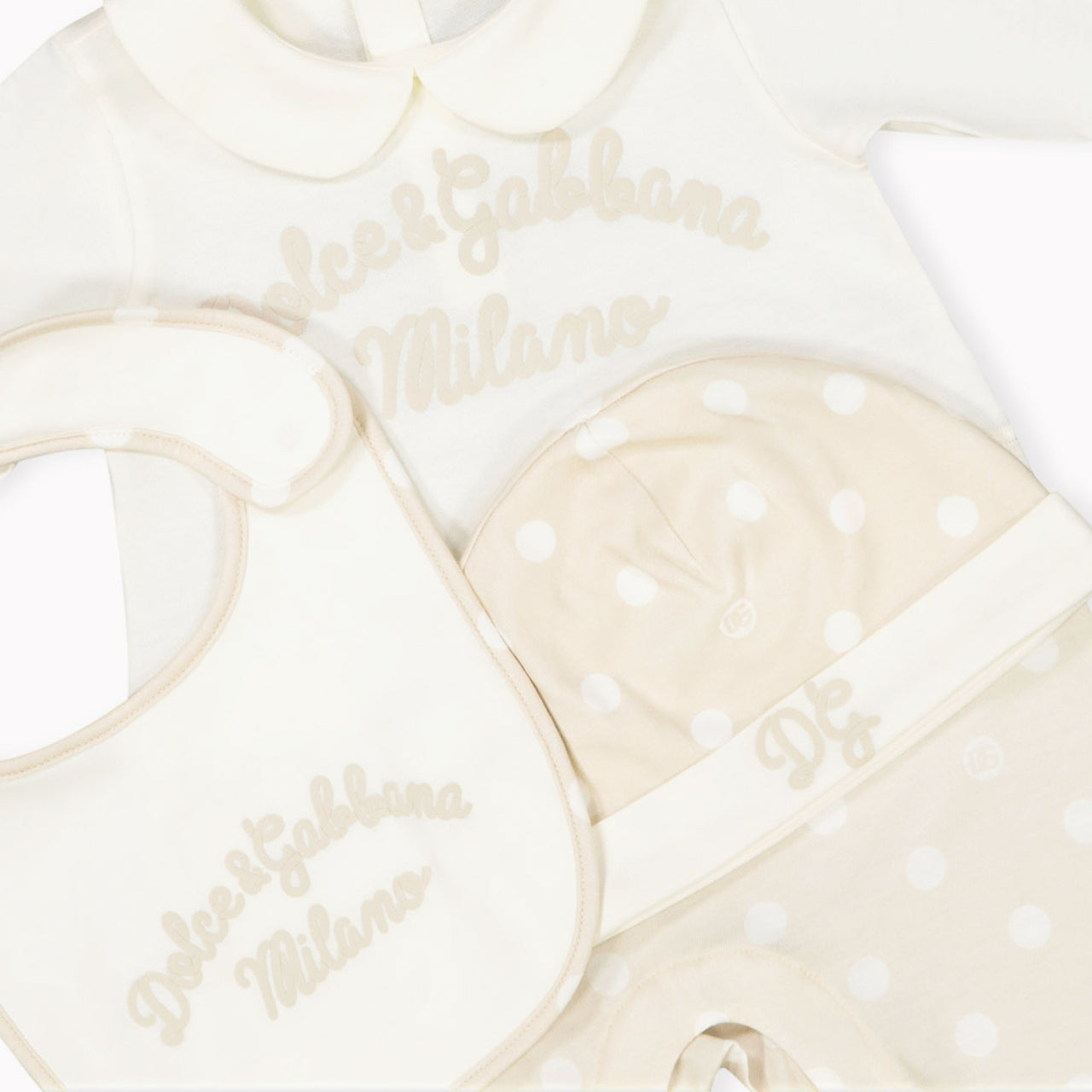 Dolce & Gabbana Baby Unisex Boxpakje In Off White