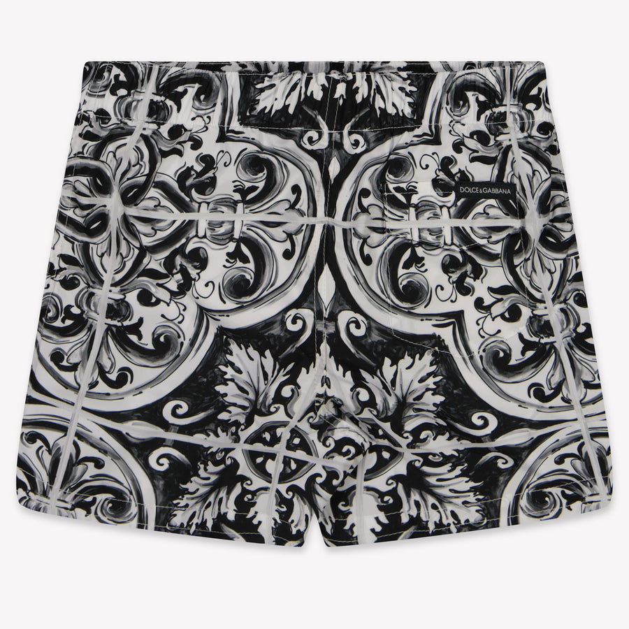 Dolce & Gabbana Baby Jongens Badkleding In Zwart