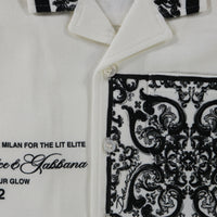 Dolce & Gabbana Baby Jongens Polo In Wit