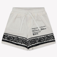 Dolce & Gabbana Baby Jongens Shorts In Wit