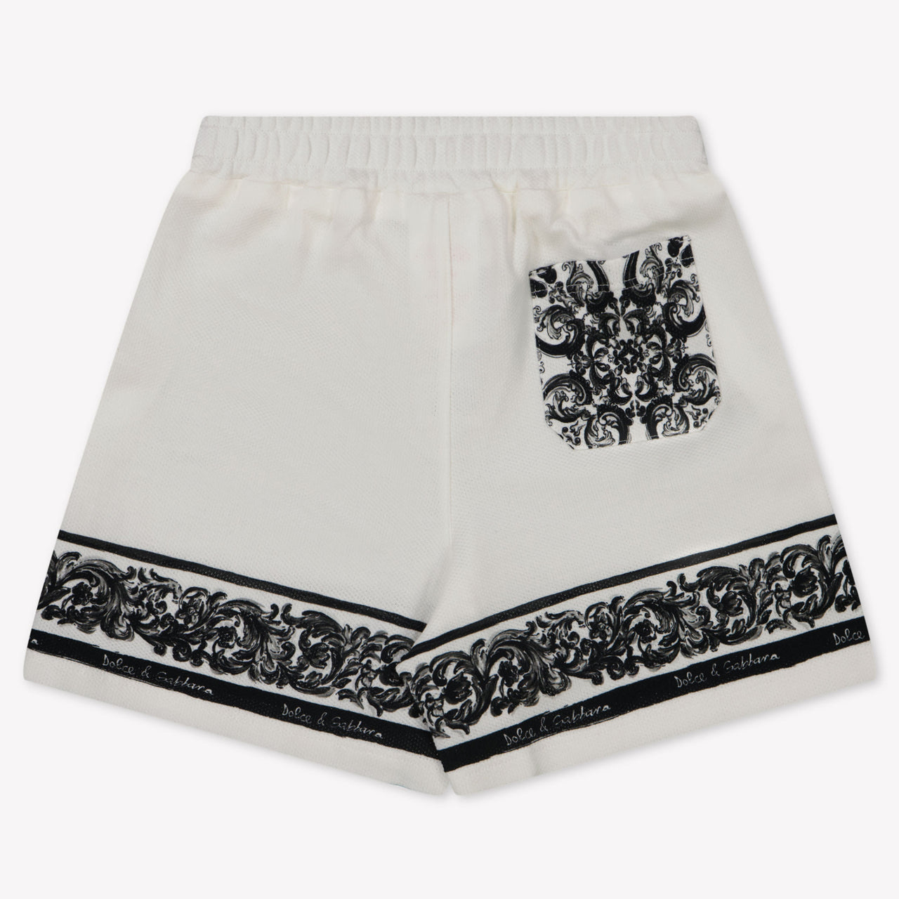 Dolce & Gabbana Baby Jongens Shorts In Wit