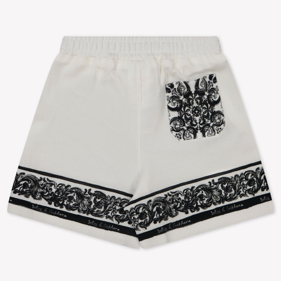 Dolce & Gabbana Baby Jongens Shorts In Wit