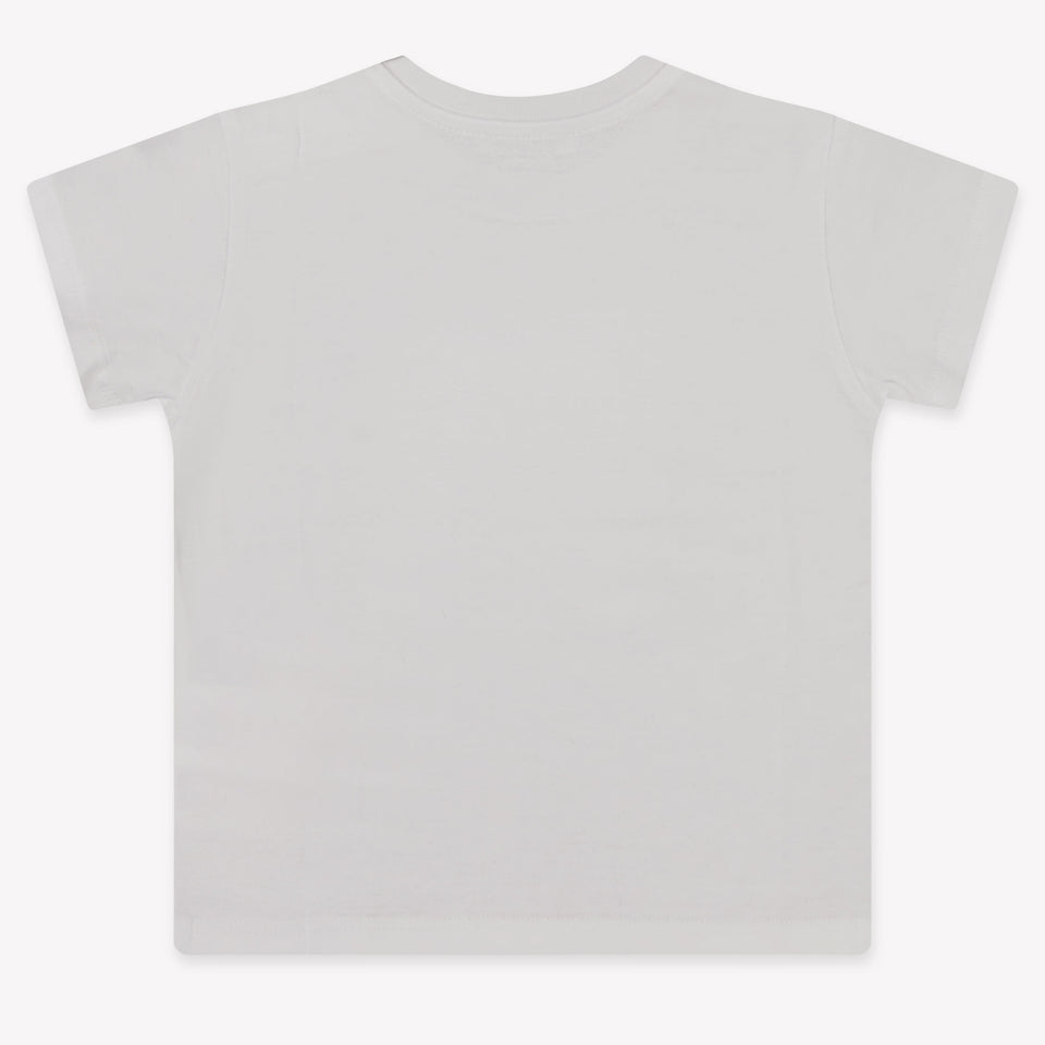Dolce & Gabbana Baby Jongens T-Shirt In Wit