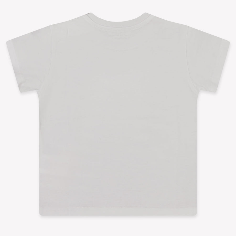 Dolce & Gabbana Baby Jongens T-Shirt In Wit