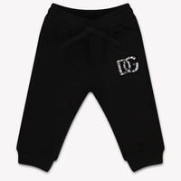 Dolce & Gabbana Baby Jongens Broek In Zwart
