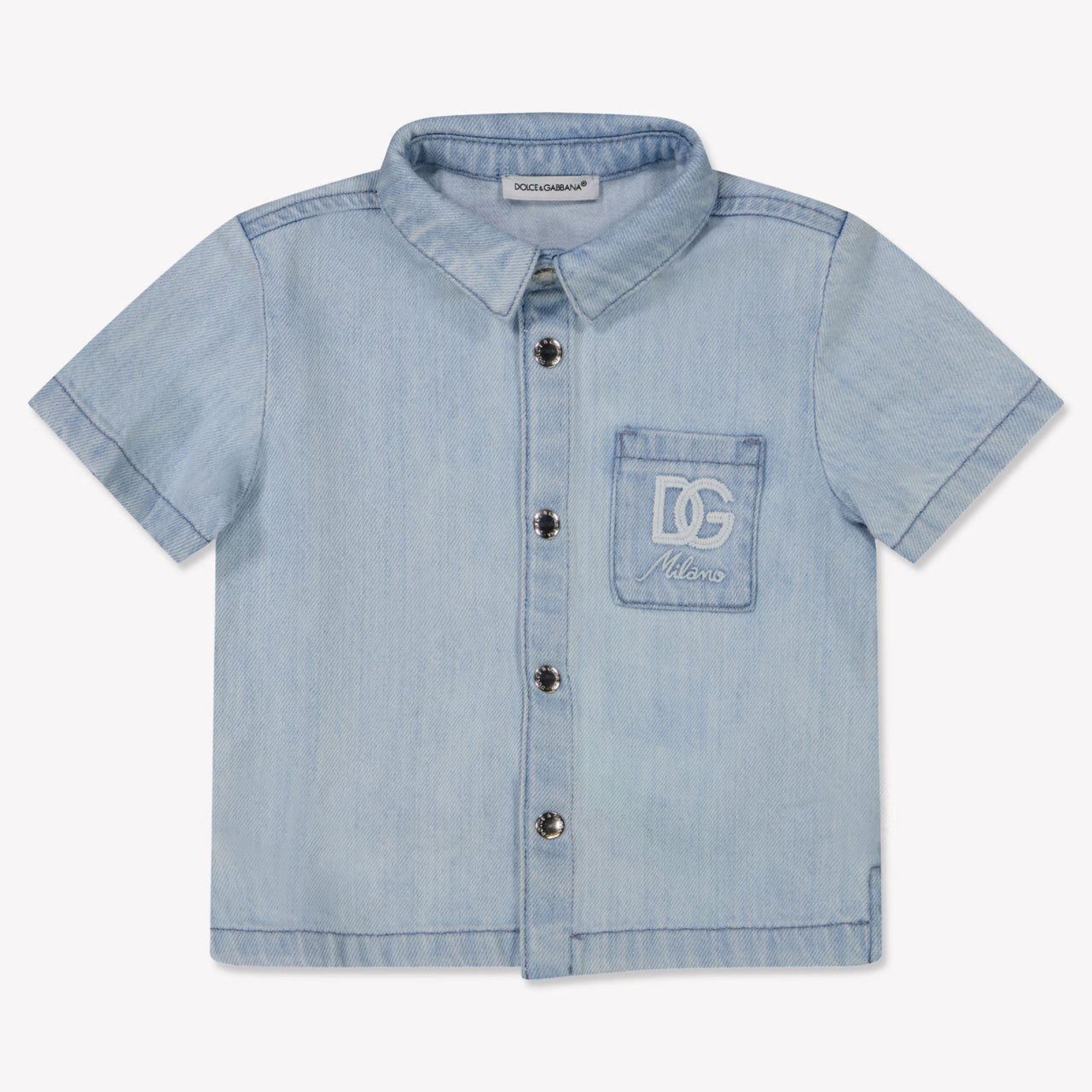 Dolce & Gabbana Baby Jongens Blouse In Licht Blauw