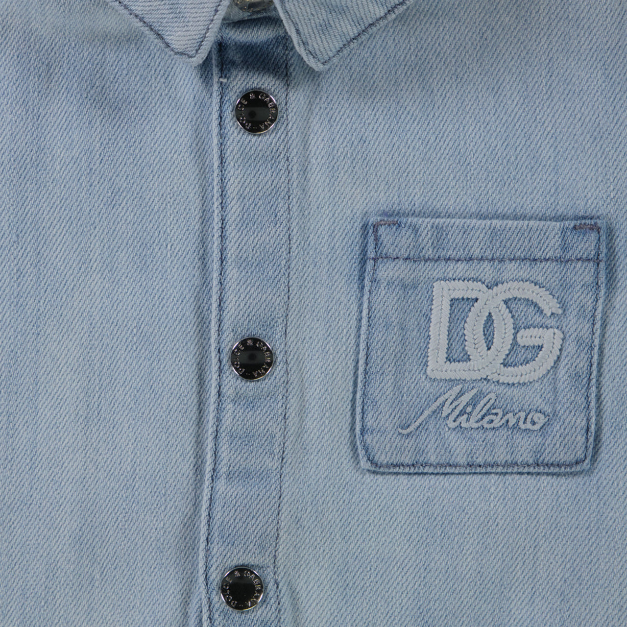 Dolce & Gabbana Baby Jongens Blouse In Licht Blauw