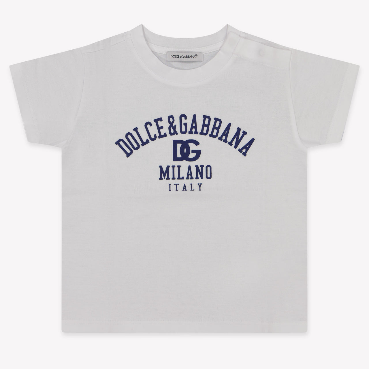 Dolce & Gabbana Baby Jongens T-Shirt In Wit