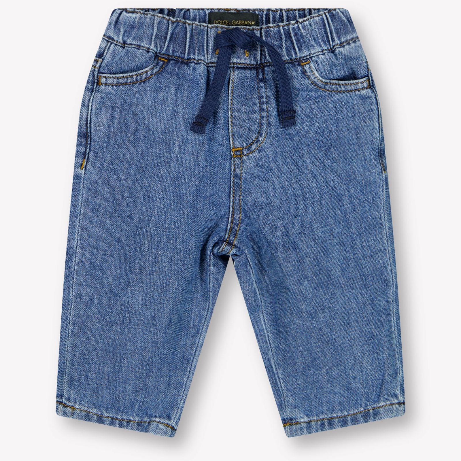 Dolce & Gabbana Baby Jongens Broek In Blauw
