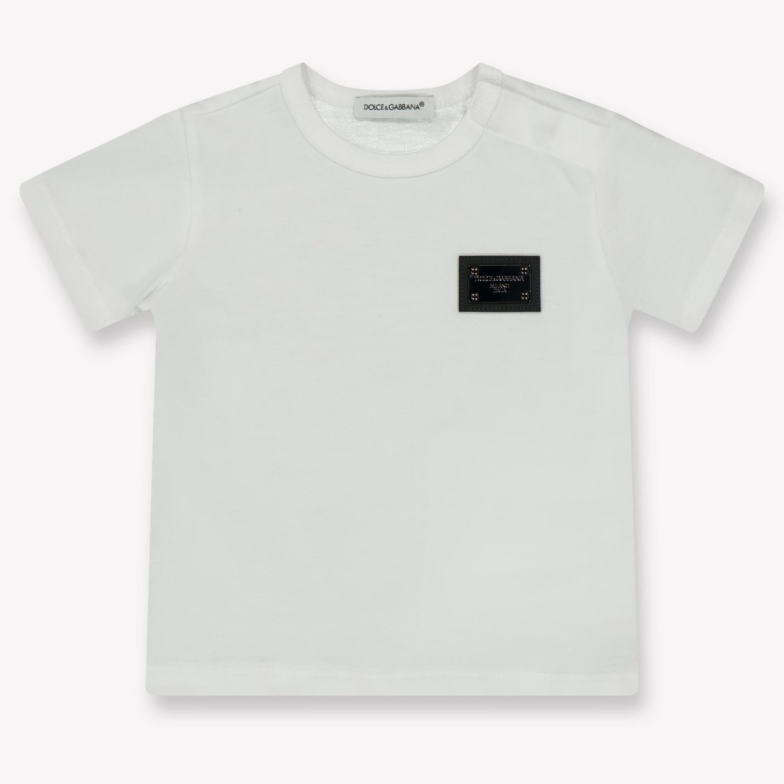Dolce & Gabbana Baby Jongens T-Shirt In Wit