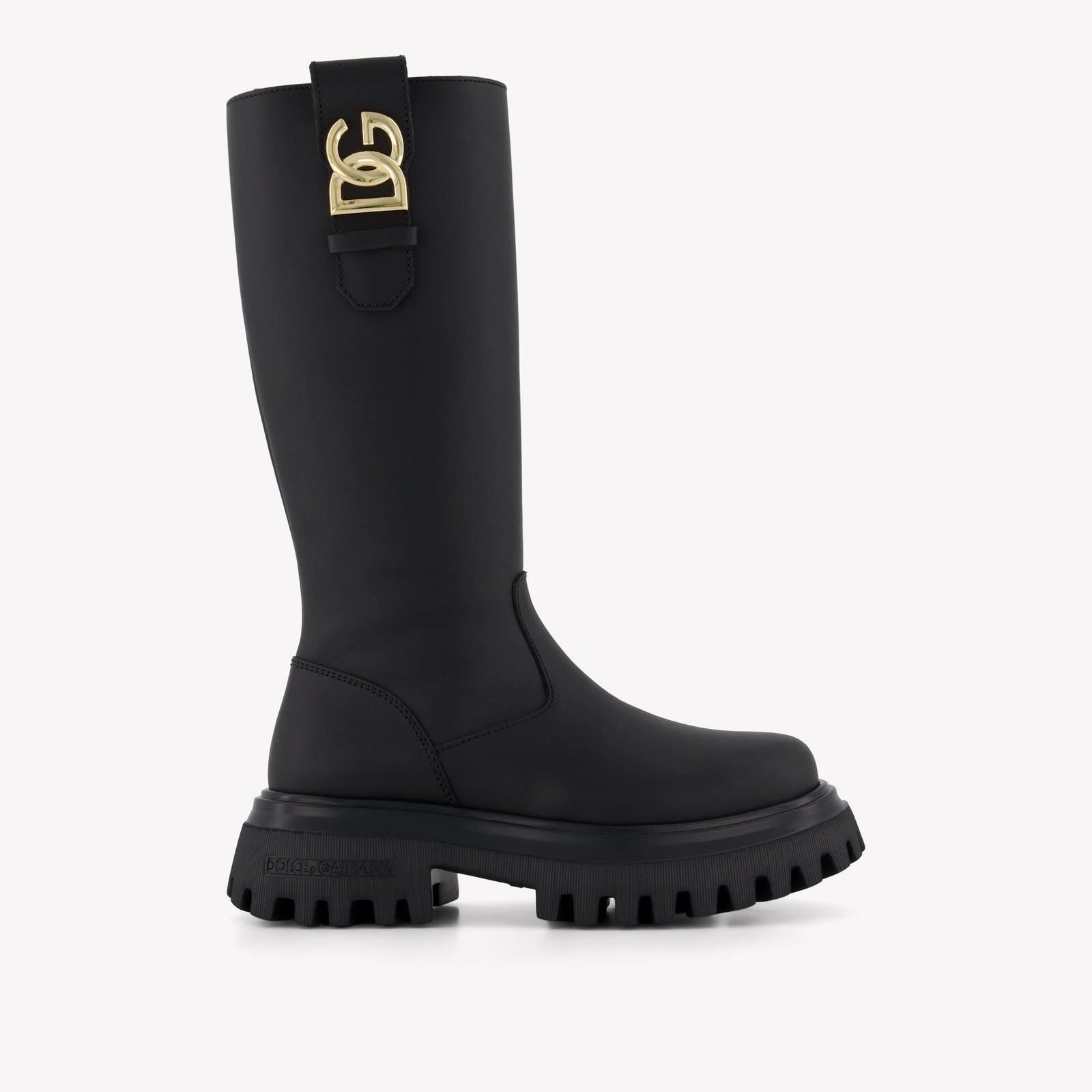 Dolce & Gabbana Meisjes Laarzen In Zwart