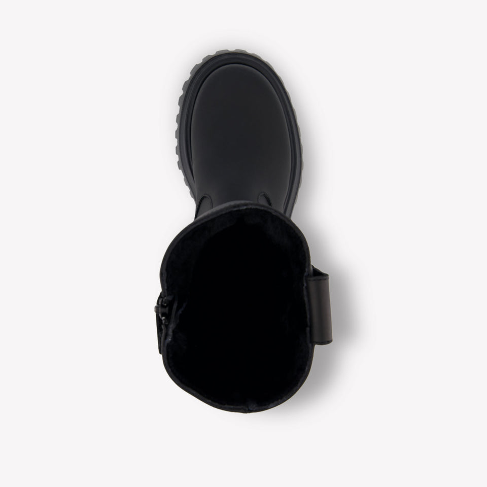 Dolce & Gabbana Meisjes Laarzen In Zwart