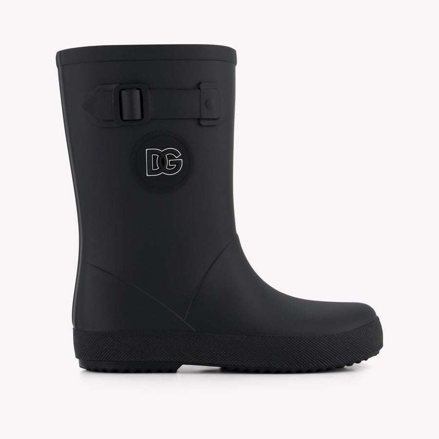 Dolce & Gabbana Unisex Laarzen In Zwart