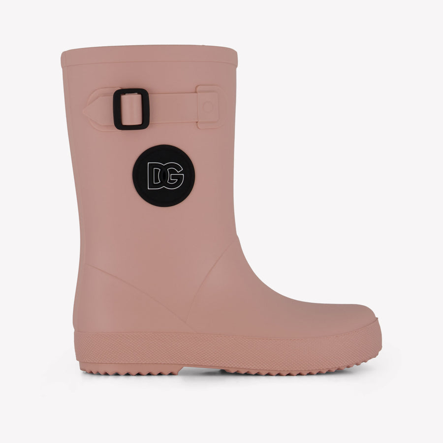 Dolce & Gabbana Unisex Laarzen In Licht Roze