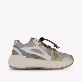 Dolce & Gabbana Unisex Sneakers In Beige