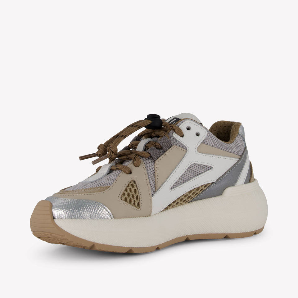 Dolce & Gabbana Unisex Sneakers In Beige