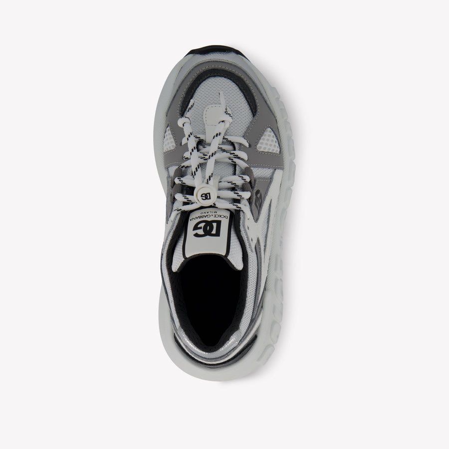 Dolce & Gabbana Unisex Sneakers In Zilver