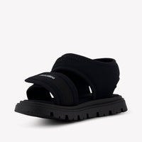 Dolce & Gabbana Jongens Sandalen In Zwart