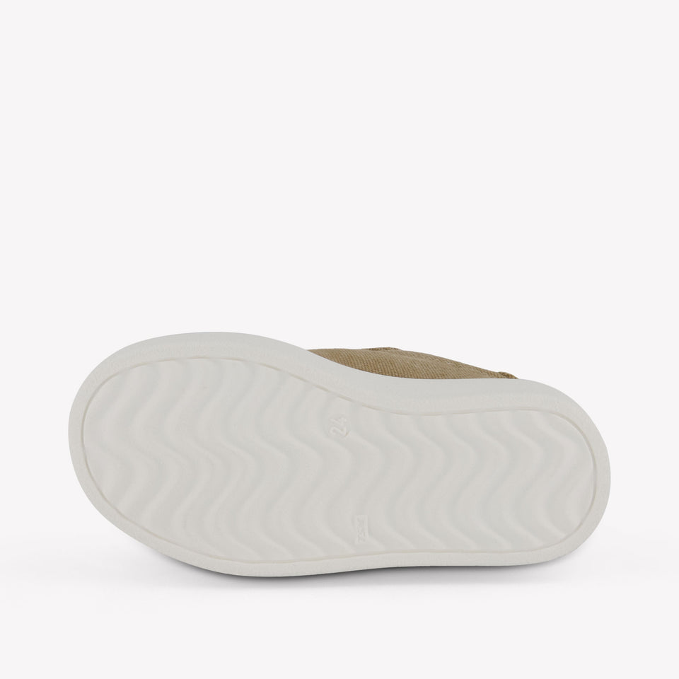 Dolce & Gabbana Jongens Sneakers In Beige