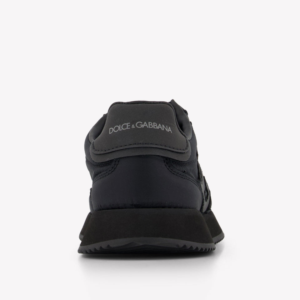 Dolce & Gabbana Jongens Sneakers In Zwart