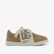 Dolce & Gabbana Jongens Sneakers In Licht Beige