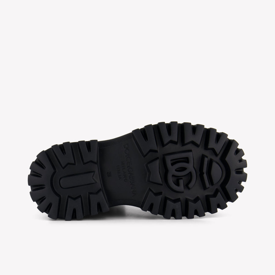 Dolce & Gabbana Meisjes Laarzen In Zwart