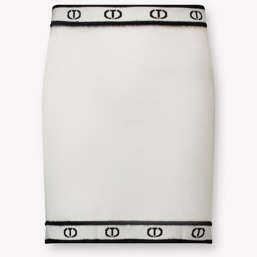 Twinset Kinder Meisjes Rokje In Off White