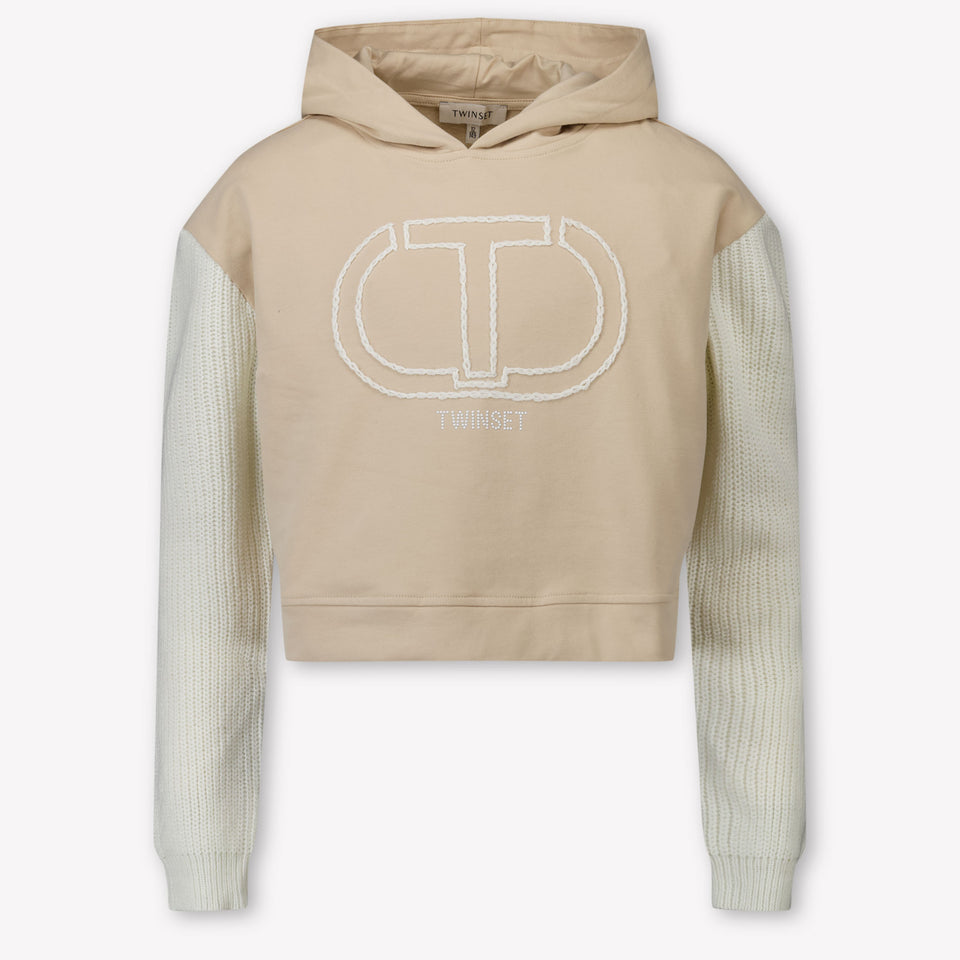 Twinset Kinder Meisjes Trui In Beige