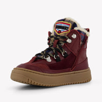 Dsquared2 Unisex Laarzen In Bordeaux