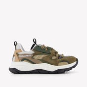 Dsquared2 Unisex Sneakers In Beige